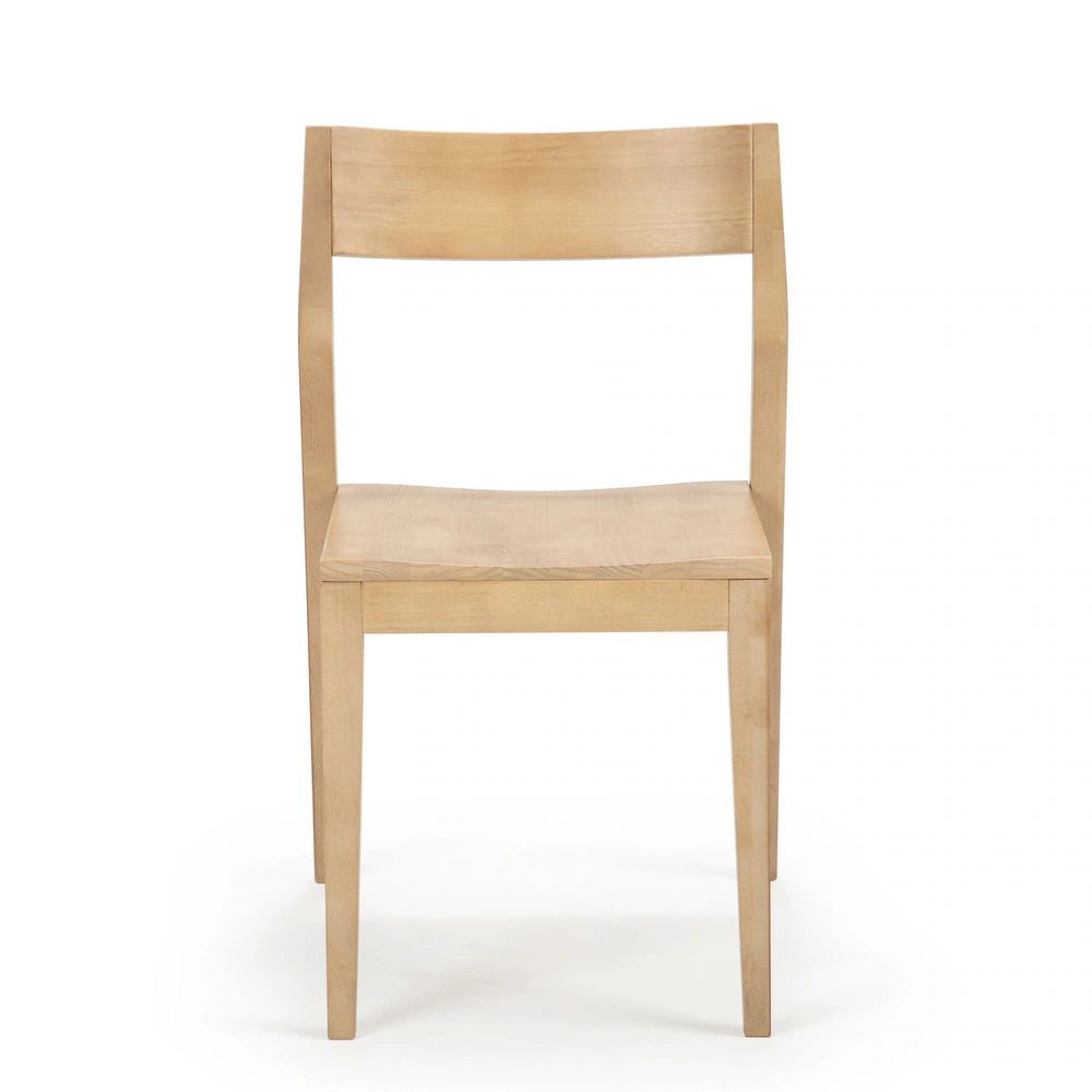 Plank and Beam Solid Wood Dining Chair - From Where - 