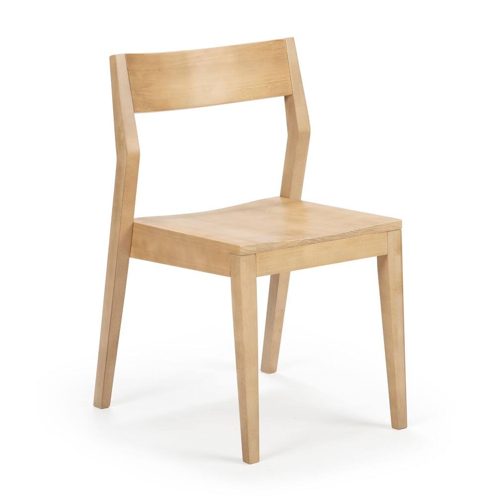 Plank and Beam Solid Wood Dining Chair - From Where - 