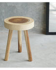 Plantation Wood Stool - From Where - 