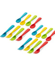 Plaskidy 16 Pc Plastic Toddler Utensils Set - From Where - 