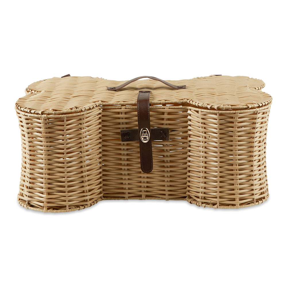 Plastic Wicker Pet Toy Storage Basket - From Where - 