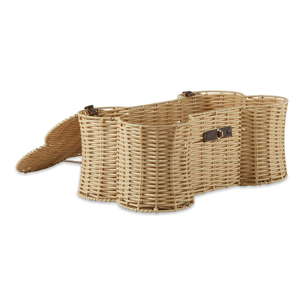 Plastic Wicker Pet Toy Storage Basket - From Where - 