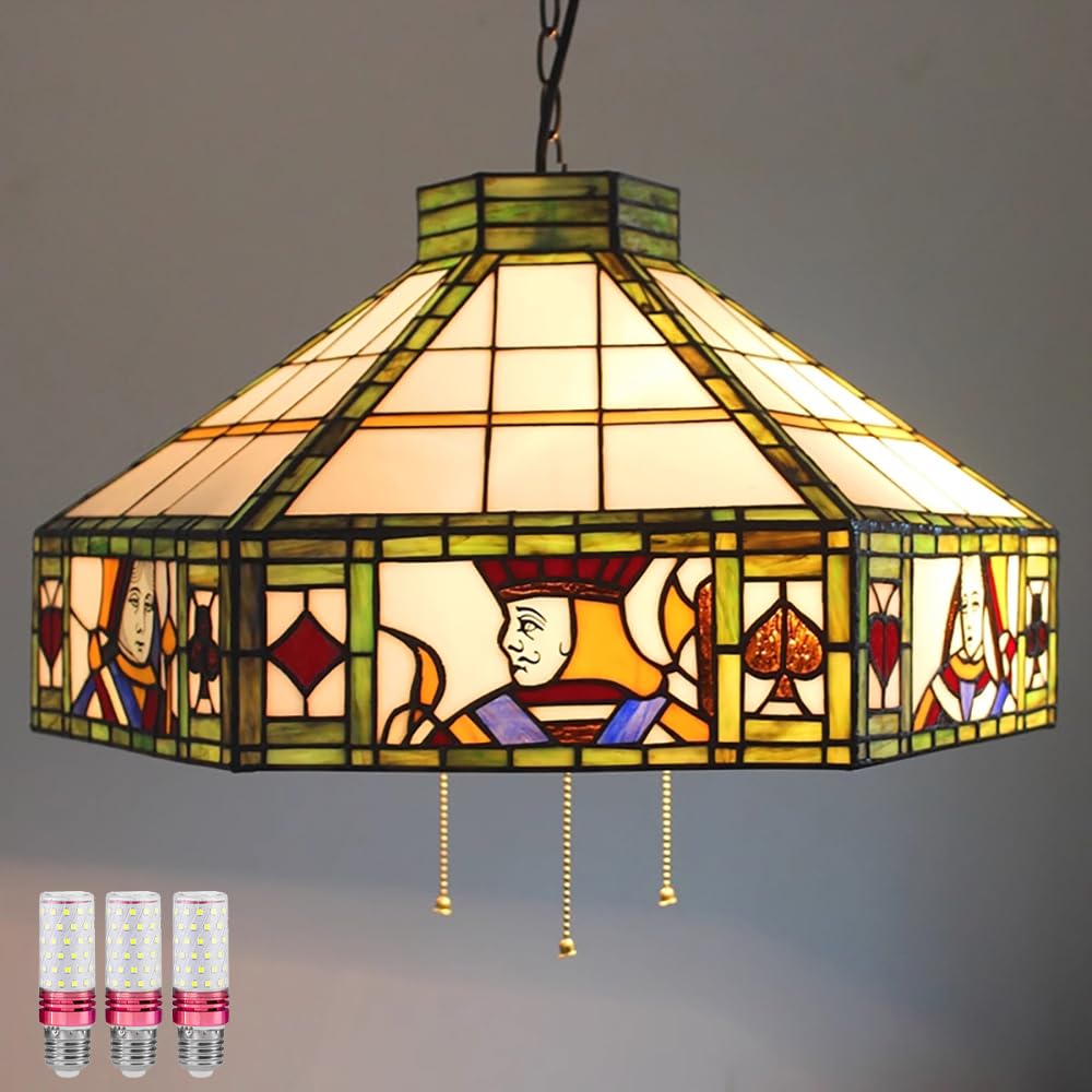 Poker Pattern Pendant Light Fixture - From Where - 