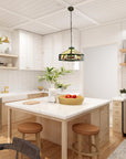 Poker Pattern Pendant Light Fixture - From Where - 