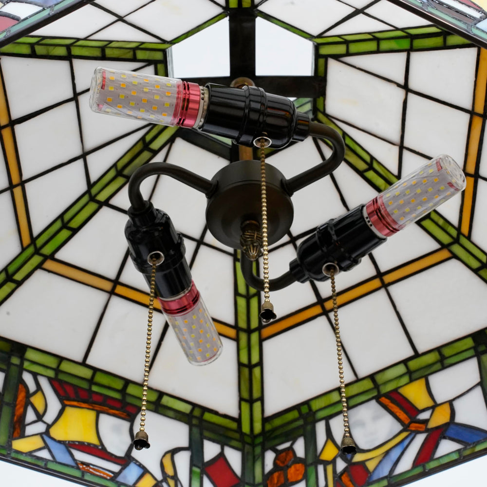 Poker Pattern Pendant Light Fixture - From Where - 