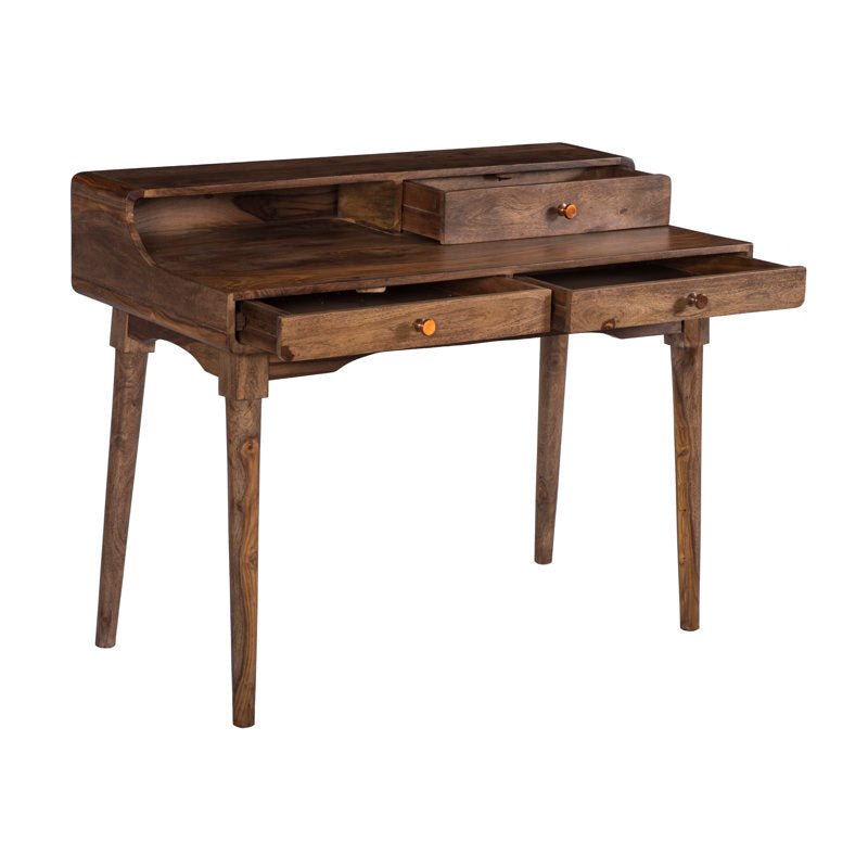 Polly Solid Wood Writing Desk - From Where - 