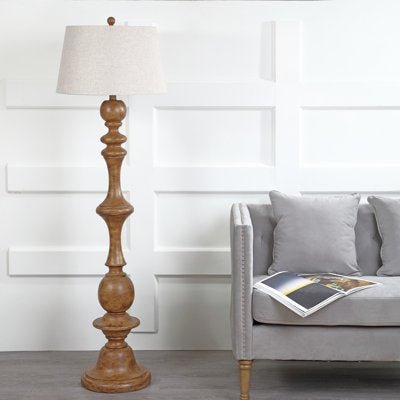 Polyresin 60" Floor Lamp - From Where - 