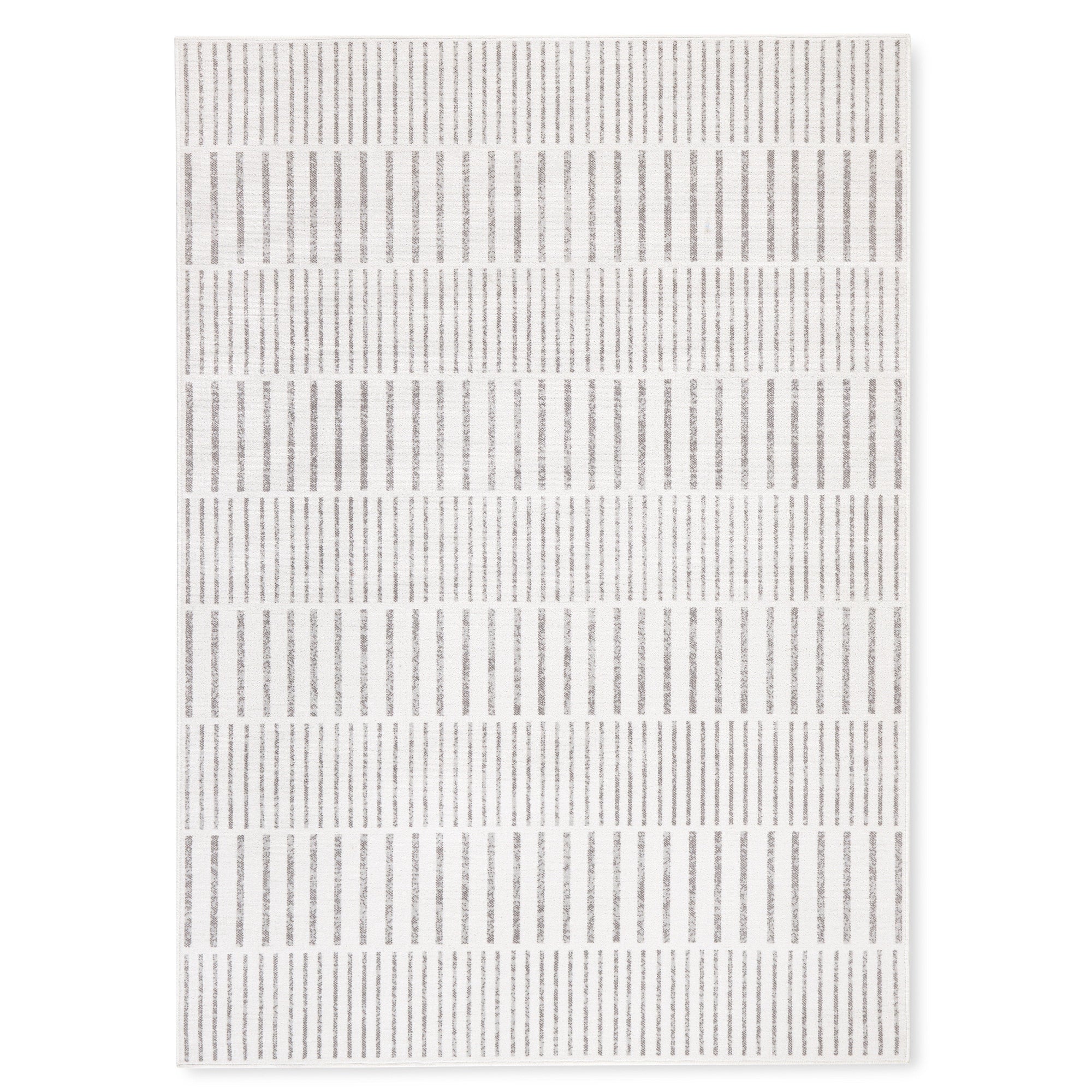 Poolside Offset Stripe Area Rug - From Where - 