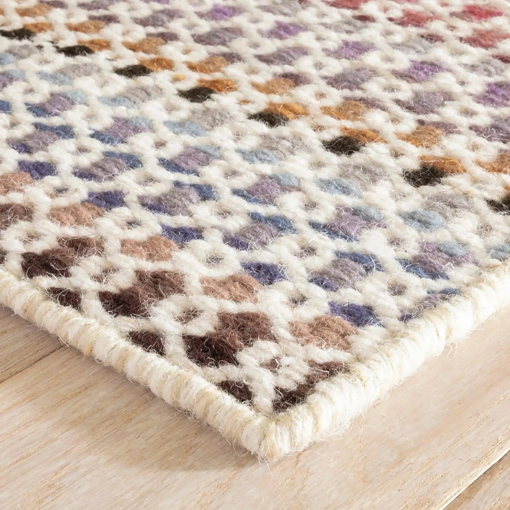 Poppy Handwoven Wool Rug - From Where Finds - 