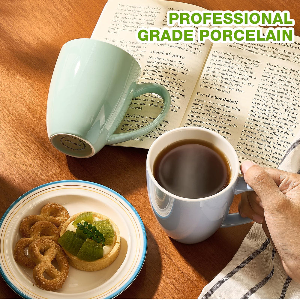 Porcelain Coffee Mugs (Set of 6) - From Where - 