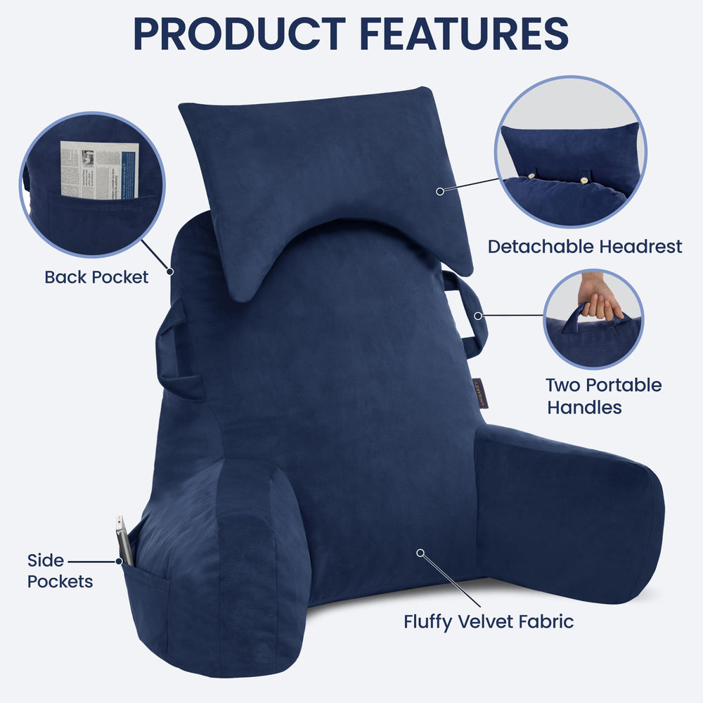 Portable Reading Pillows with Headrest - From Where - 