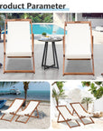 Portable Reclining Beach Chair (Set of 2) - From Where - 