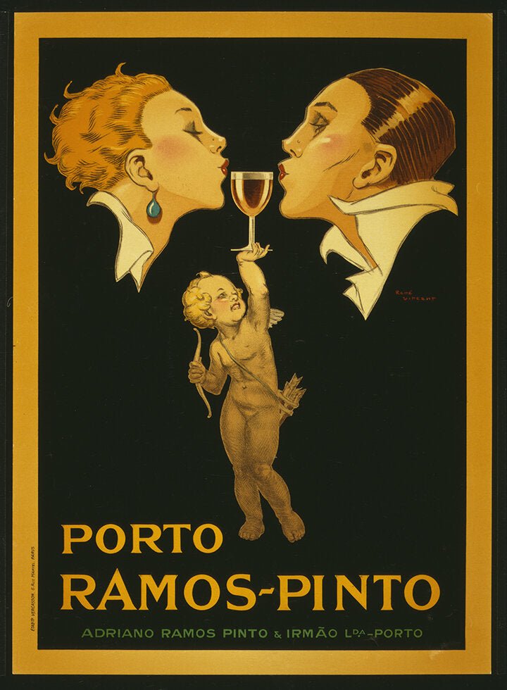 Porto Ramos Pinto Vintage French Poster - From Where - 