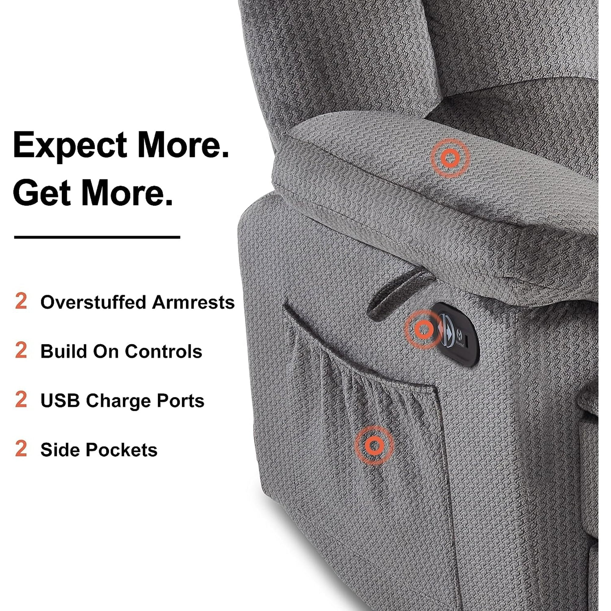 Power Loveseat Recliner - From Where - 