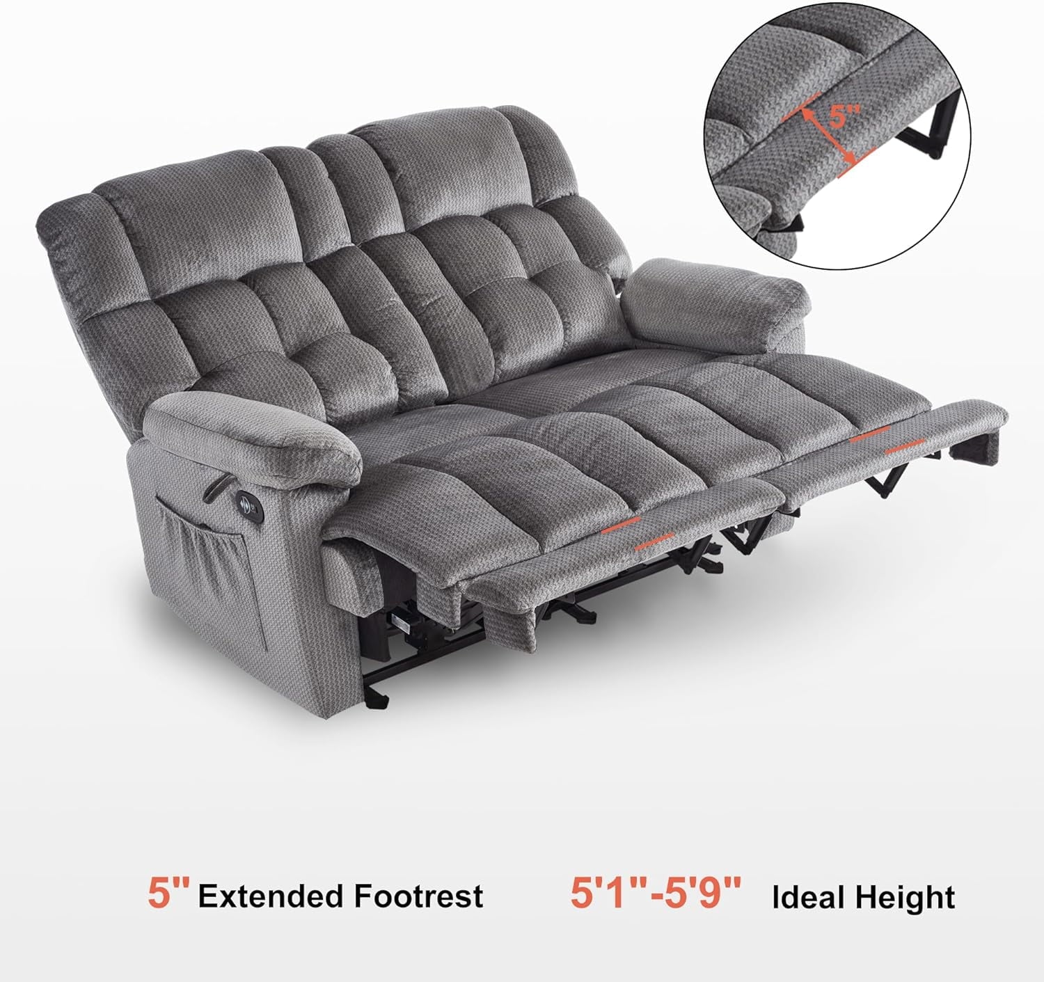 Power Loveseat Recliner - From Where - 
