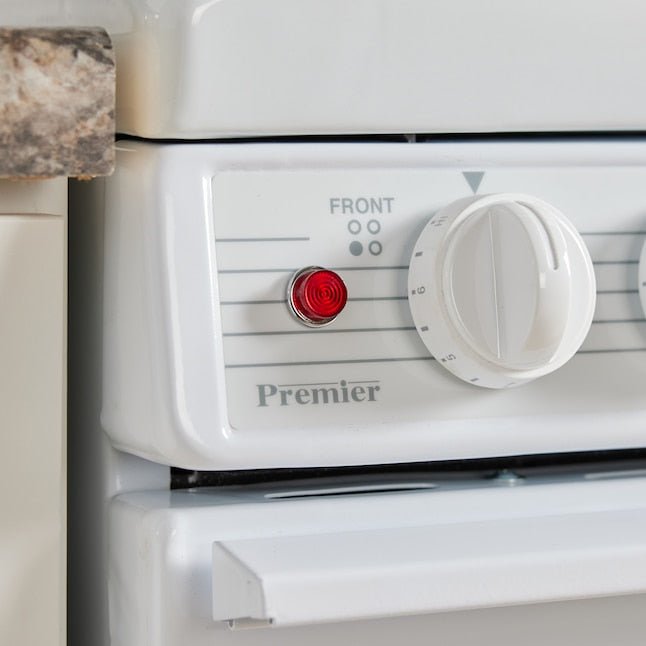 Premier 4 Elements 2.4 cu ft Freestanding Electric Range White - From Where - 