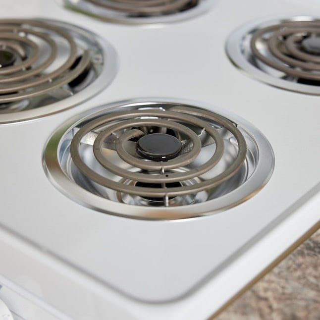 Premier 4 Elements 2.4 cu ft Freestanding Electric Range White - From Where - 