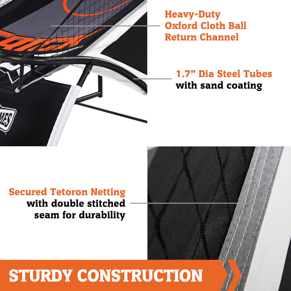 Premium Indoor Arcade Basketball Game with Steel Frame and Polycarbonate Backboard - From Where - 