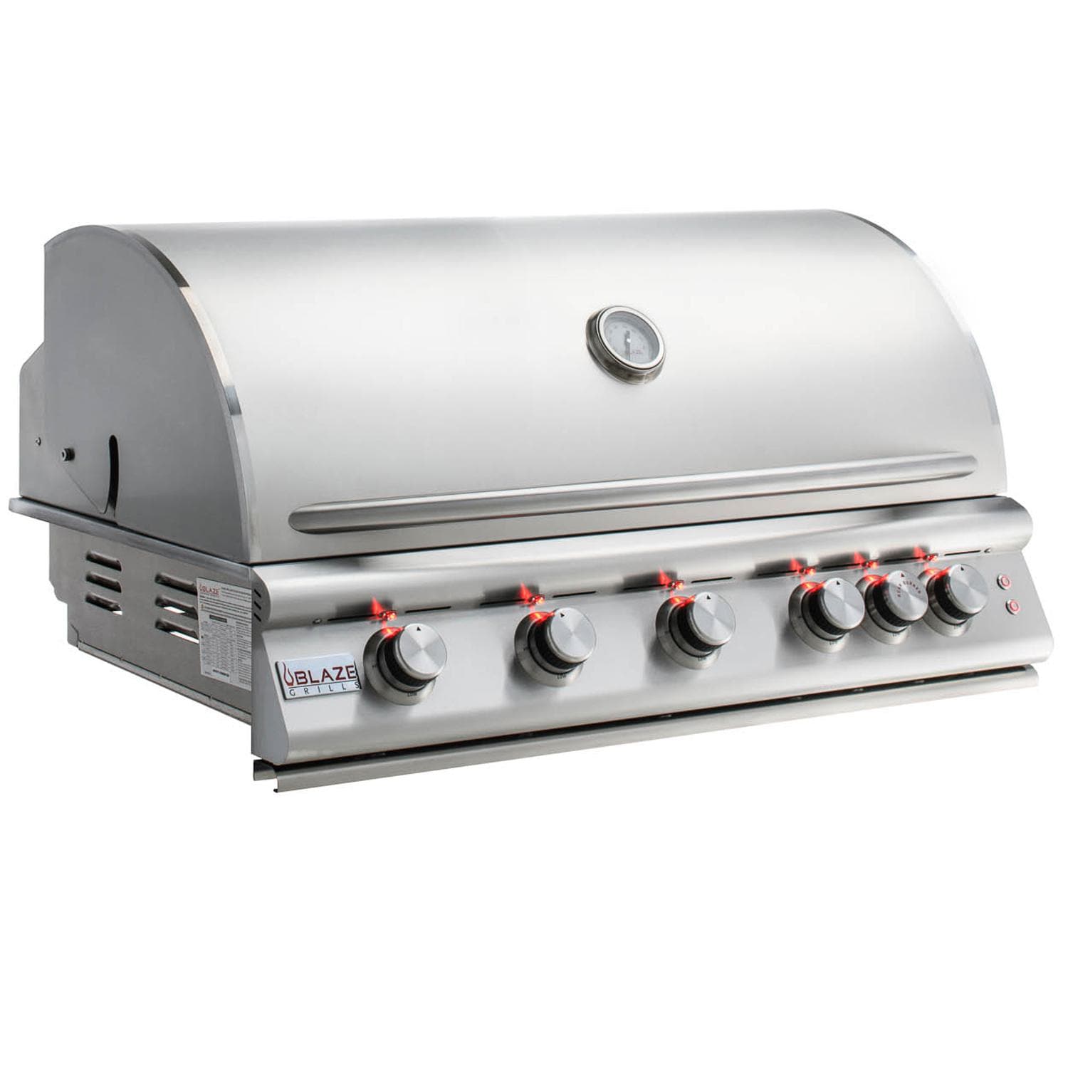 Premium LTE 40 - Inch 5 - Burner Built - In Gas Grill - From Where - 