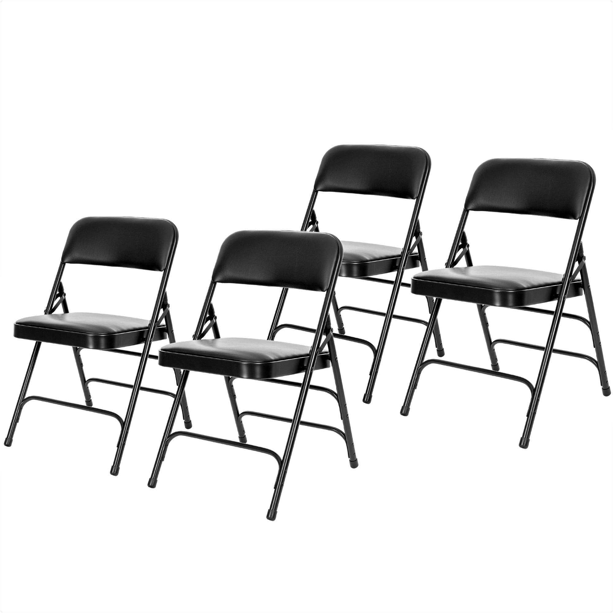 Premium Vinyl Upholstered Folding Chair - From Where - 