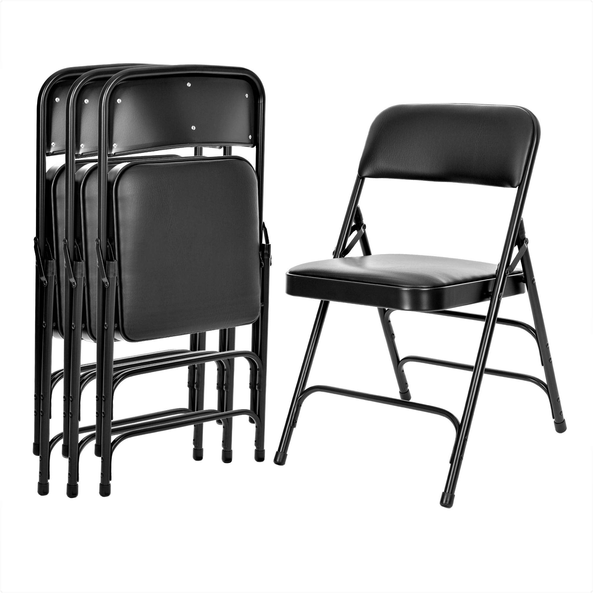 Premium Vinyl Upholstered Folding Chair - From Where - 