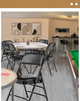 Premium Vinyl Upholstered Folding Chair - From Where - 
