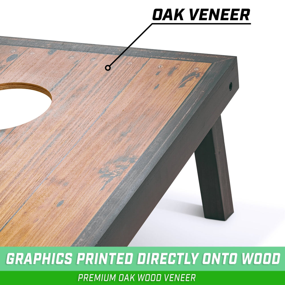 Premium Wood Cornhole Set - From Where -