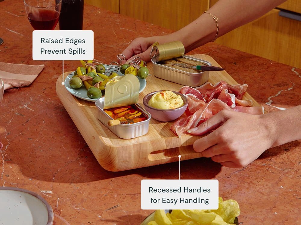 Prep &amp; Serve Butcher Block Set - From Where Finds - 