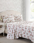 Printed Cotton Percale Sheet Set - From Where - 