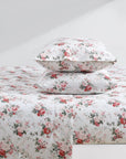 Printed Cotton Percale Sheet Set - From Where - 