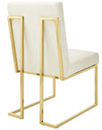 Privy Performance Velvet Dining Chair (Set of 2) - From Where Finds - 