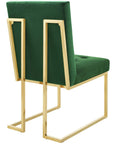 Privy Performance Velvet Dining Chair (Set of 2) - From Where - 