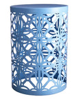 20" Blue Metal Plant Stand
