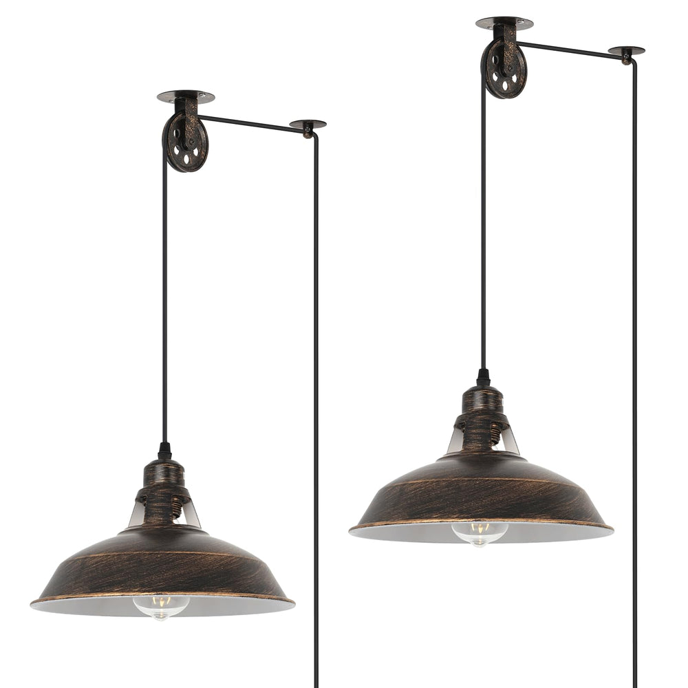 Pulley Barn Pendant Light - From Where - 