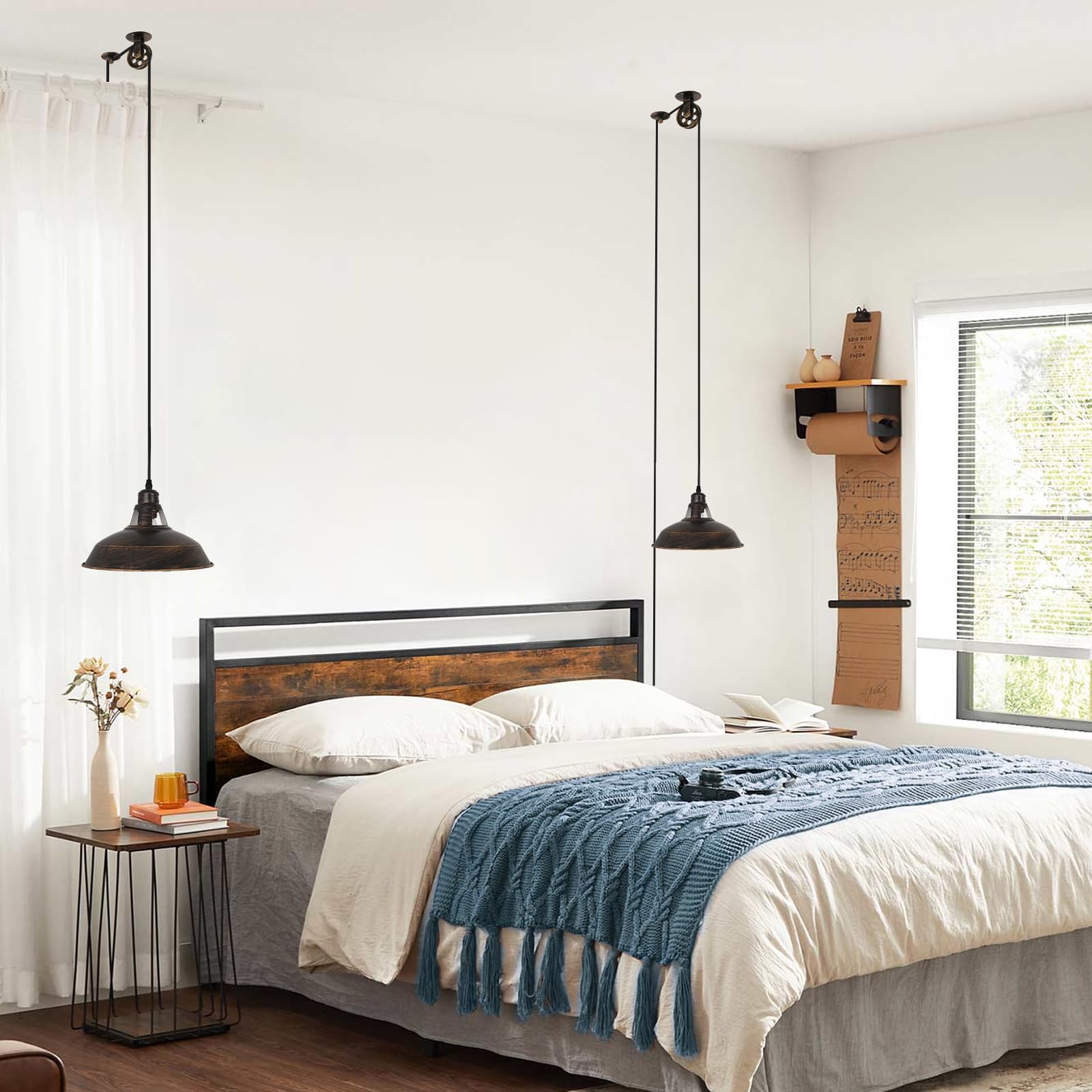 Pulley Barn Pendant Light - From Where - 