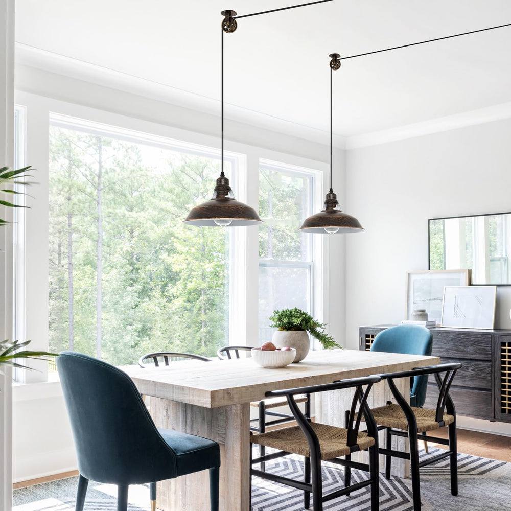 Pulley Barn Pendant Light - From Where - 