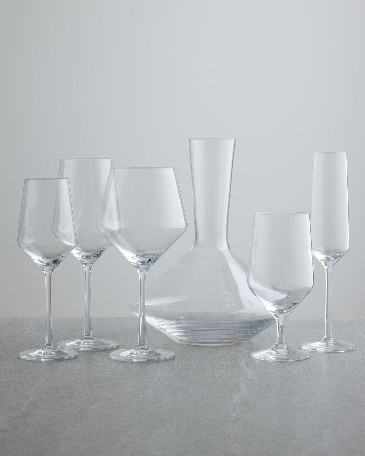 Pure Champagne Flute, Set of 6 - From Where Finds -