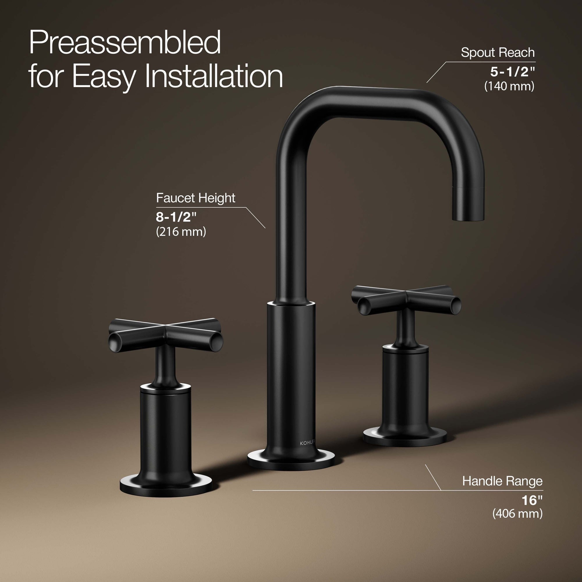 Purist Widespread Bathroom Faucet - From Where - 