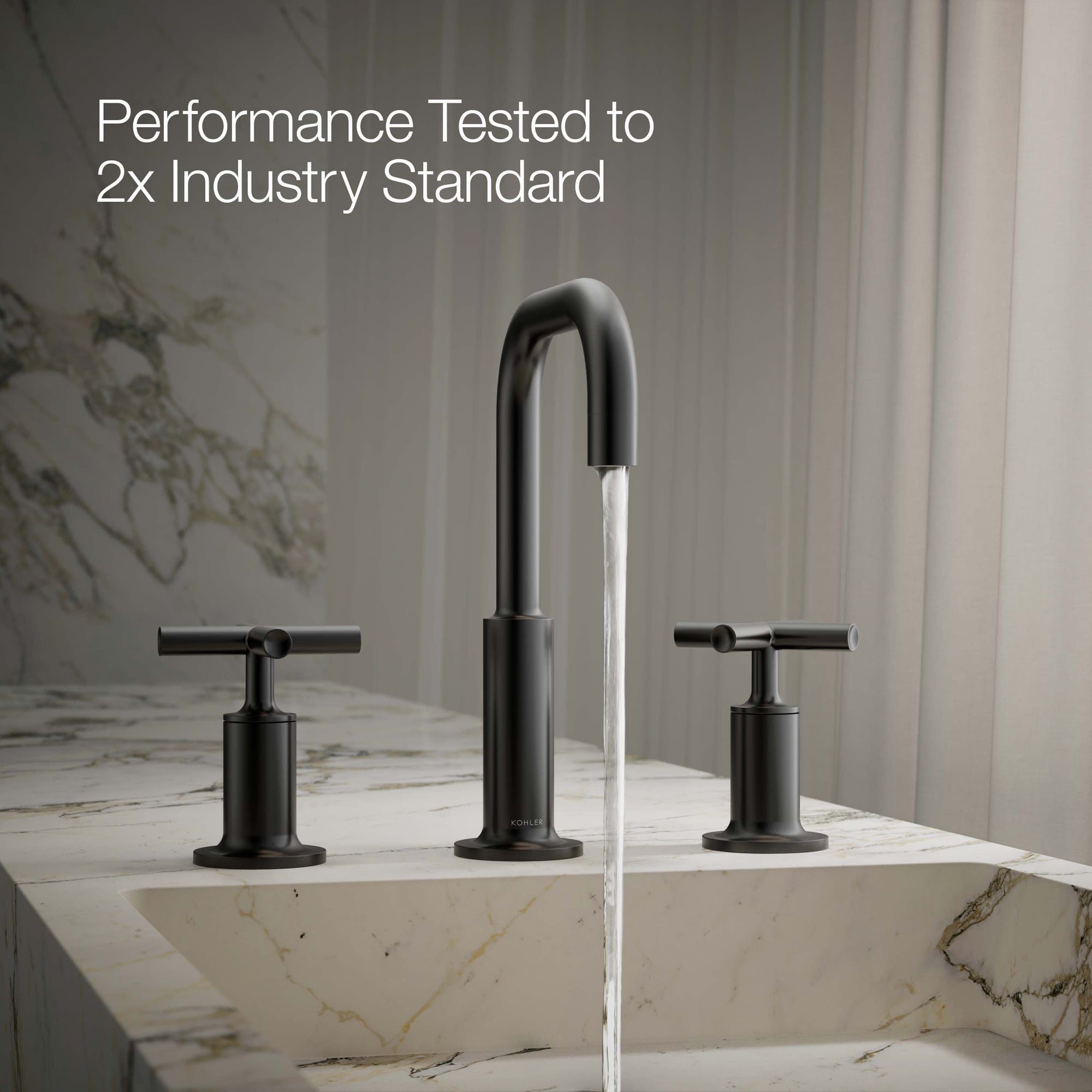 Purist Widespread Bathroom Faucet - From Where - 