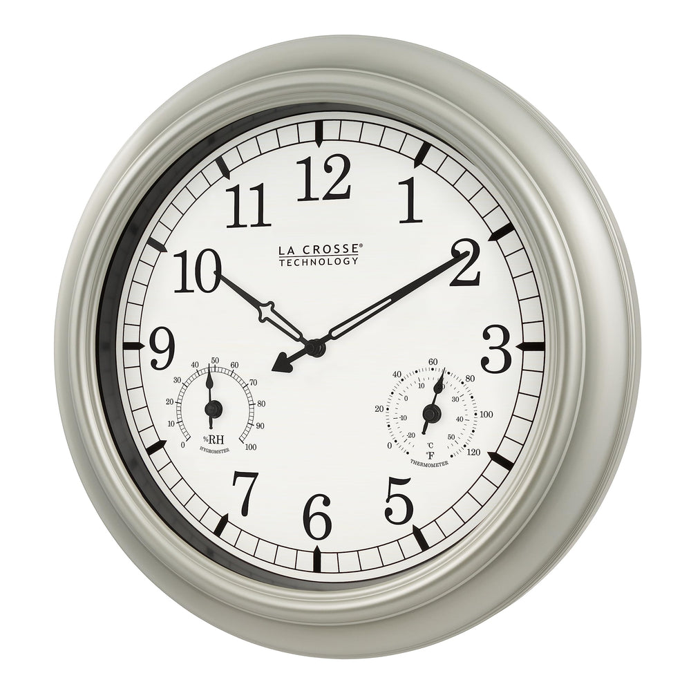 Quartz Indoor/Outdoor Wall Clock - From Where - 