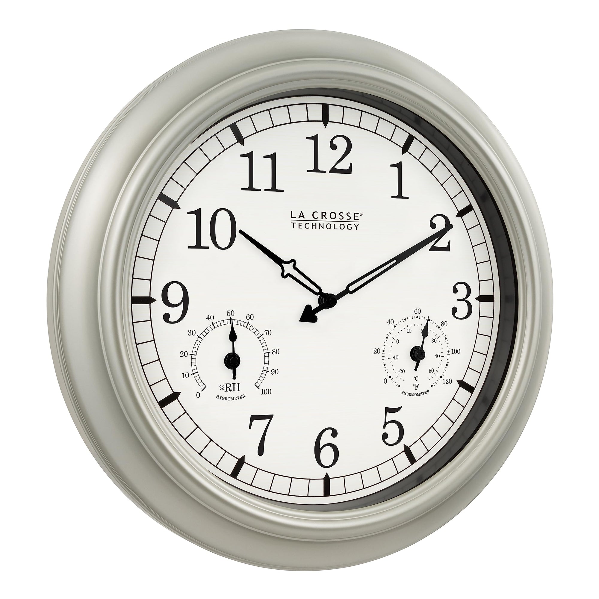Quartz Indoor/Outdoor Wall Clock - From Where - 