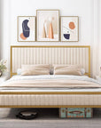 Queen Metal Bed Frame with Headboard - From Where - 