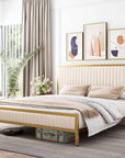 Queen Metal Bed Frame with Headboard - From Where - 