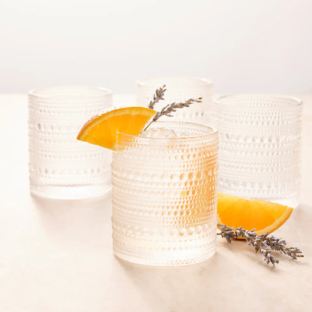 Jupiter Short Tumbler (Set of 6) Clear