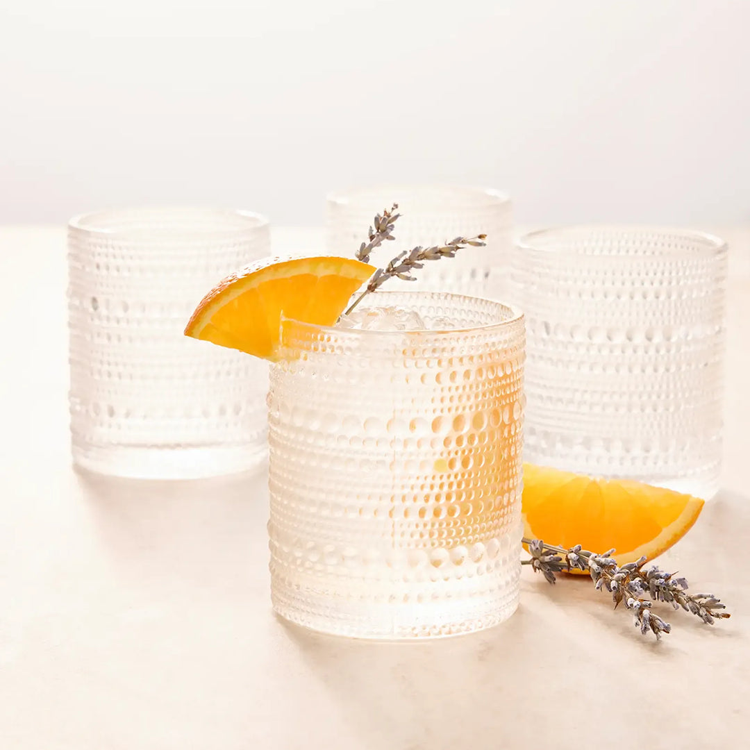 Jupiter Short Tumbler (Set of 6) Clear