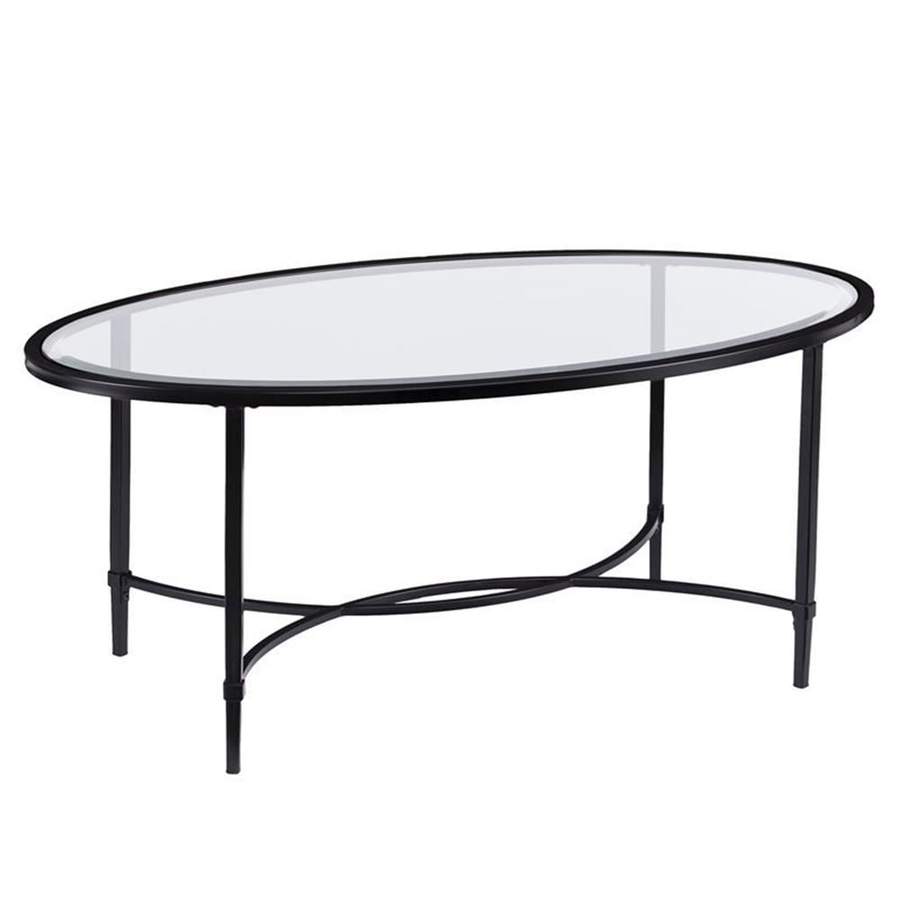 Quinton Metal Glass Cocktail Table - From Where - 