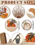 Qunclay 5 Pcs Wall Art Decor - From Where - 
