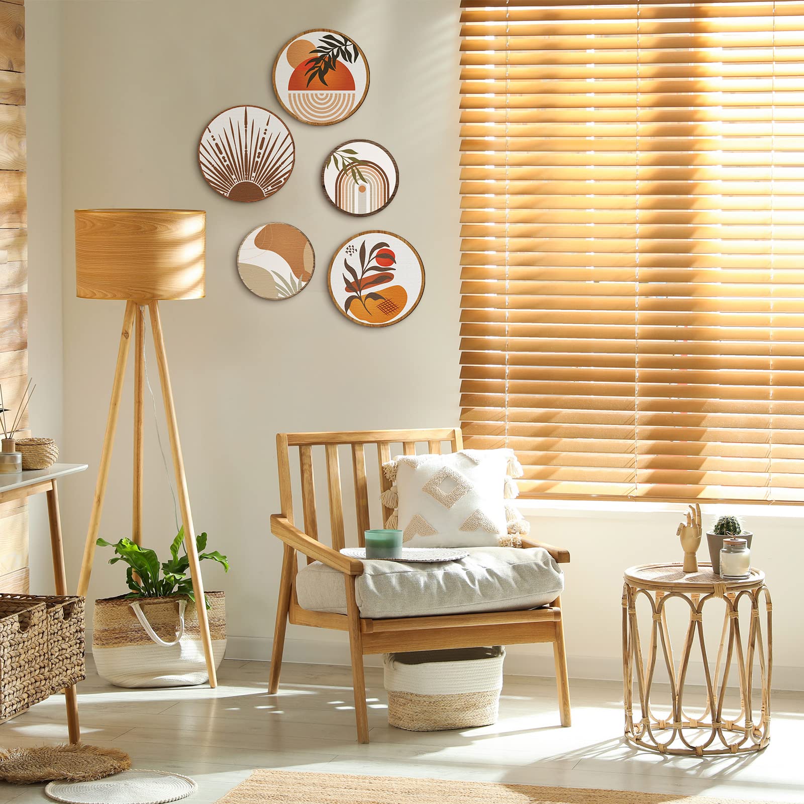 Qunclay 5 Pcs Wall Art Decor - From Where - 