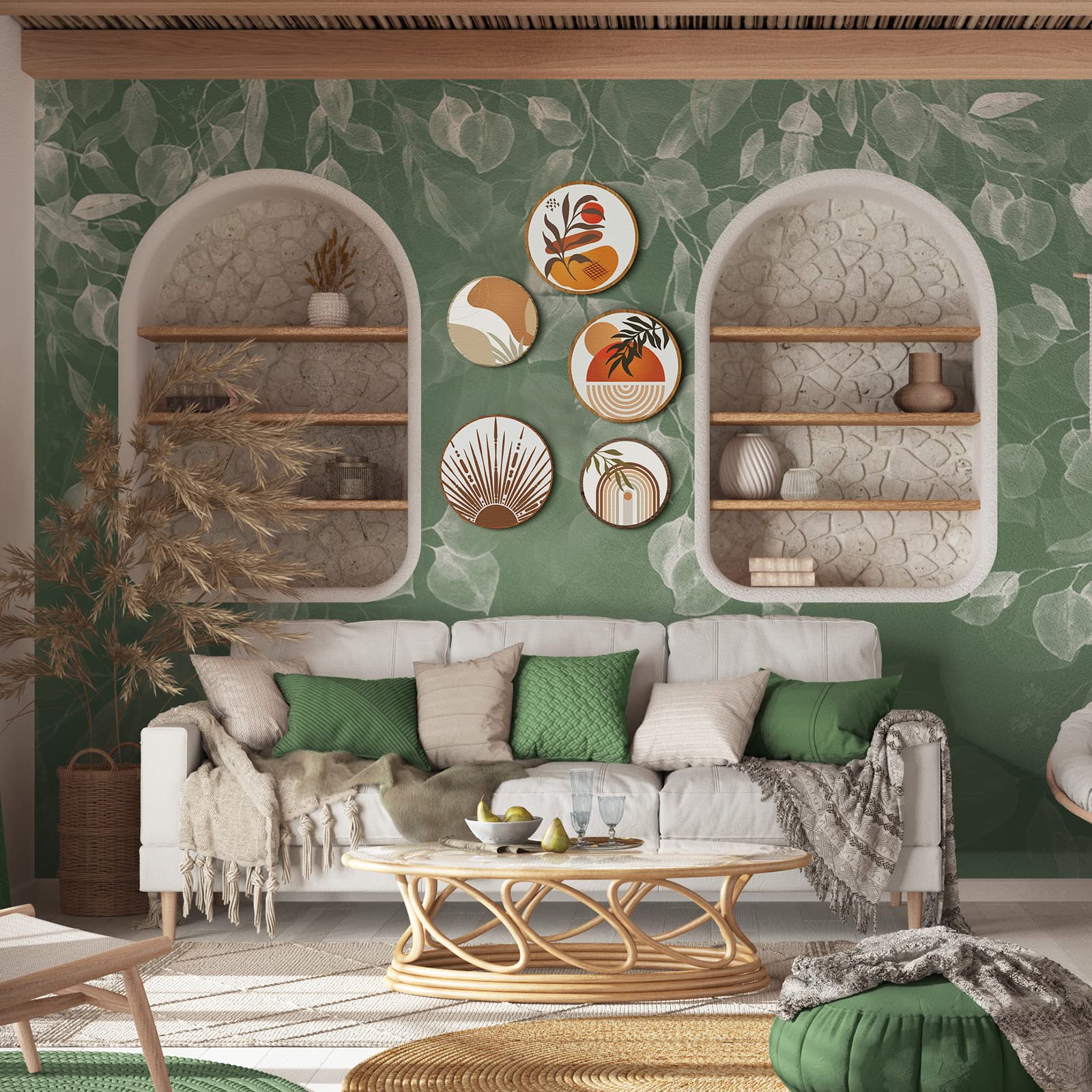 Qunclay 5 Pcs Wall Art Decor - From Where - 