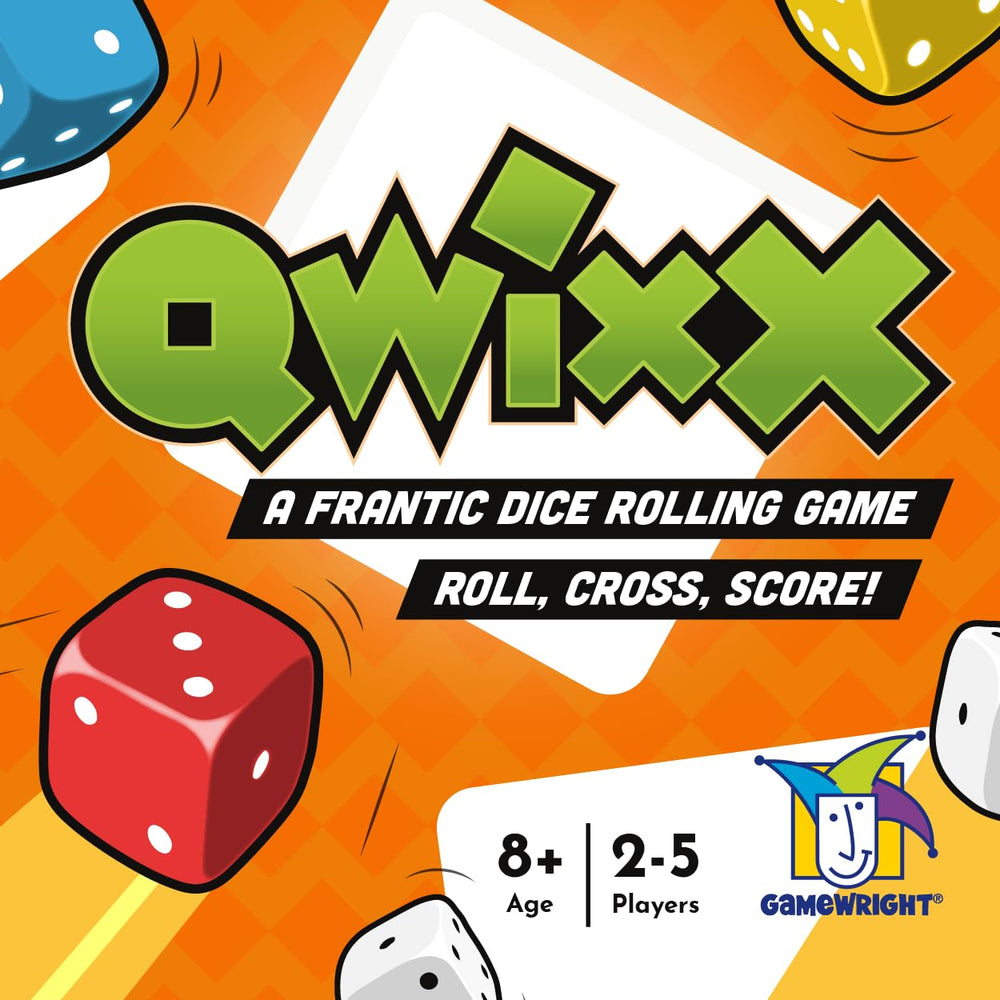 Qwixx Dice Game (Ages 8+) - From Where - 